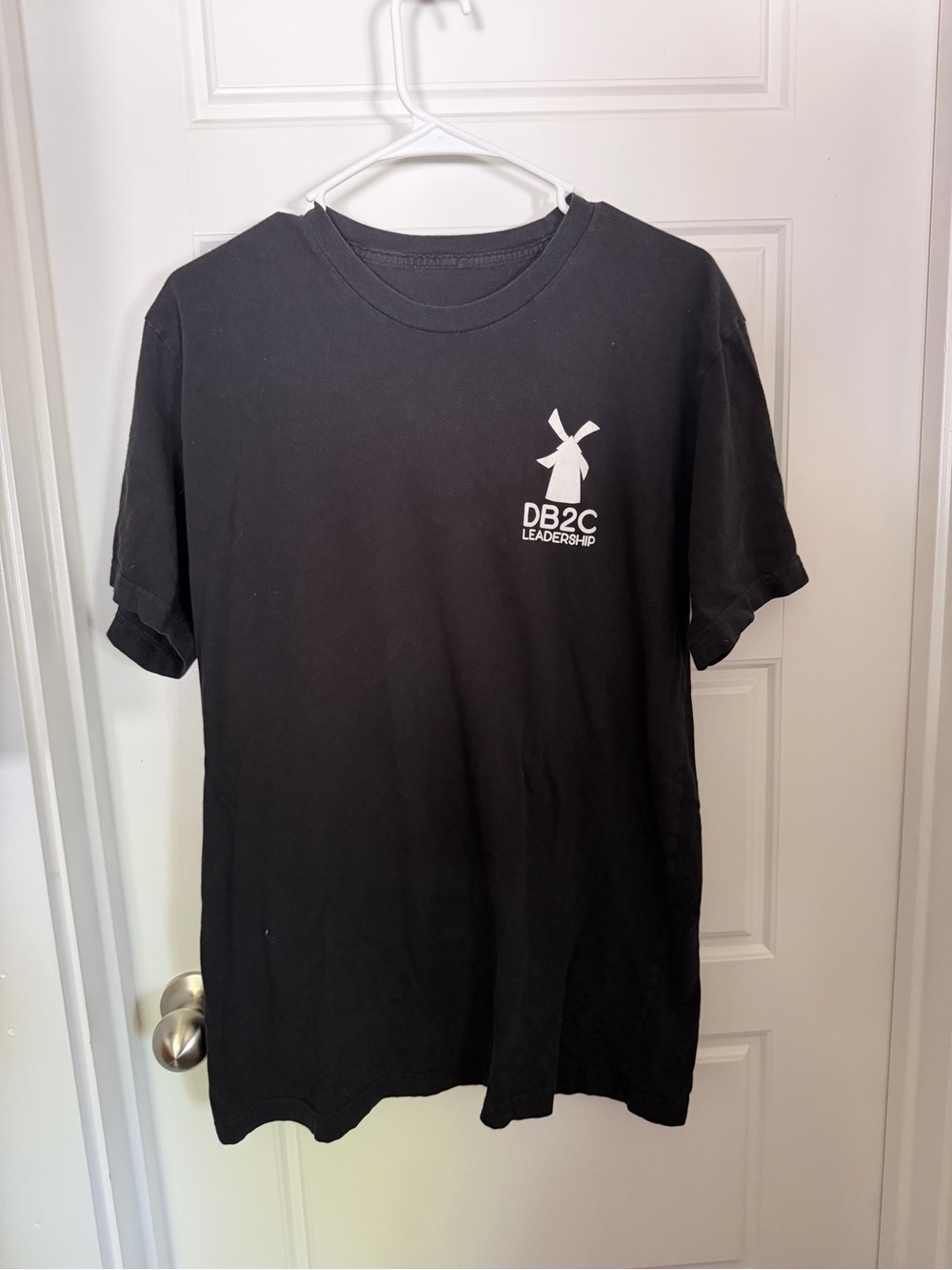 Dutch Bros Black T-Shirt with White DB2C Logo